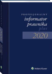 Profesjonalny Informator Prawnika Plus 2020, granatowy (format B5) Profesjonalny Informator Prawnika Plus 2020, granatowy (format B5)